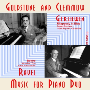 Gershwin George Ravel Maurice - Music For Piano Duo in the group CD / Klassiskt at Bengans Skivbutik AB (3496224)