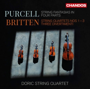 Britten Benjamin Purcell Henry - String Quartets Nos. 1-3 Fantasias in the group Externt_Lager /  at Bengans Skivbutik AB (3552095)