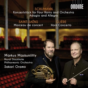 Schumann Robert Saint-Saëns Cami - Konzertstück For Four Horns And Orc in the group OUR PICKS / Christmas gift tip CD at Bengans Skivbutik AB (3552115)