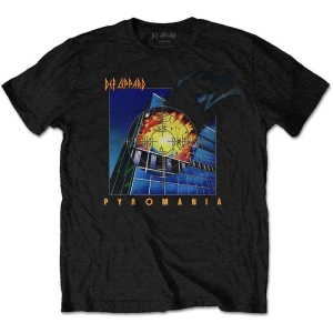 Defleppard - Pyromania Uni Bl T-Shirt in the group MERCHANDISE / T-shirt / Hårdrock at Bengans Skivbutik AB (3619738r)