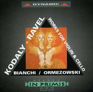 Kodaly / Ravel - Works For Violin And Cello in the group OUR PICKS / Christmas gift tip CD at Bengans Skivbutik AB (3659729)