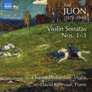 Juon Paul - Violin Sonatas Nos. 1-3 in the group OUR PICKS / Christmas gift tip CD at Bengans Skivbutik AB (3704009)