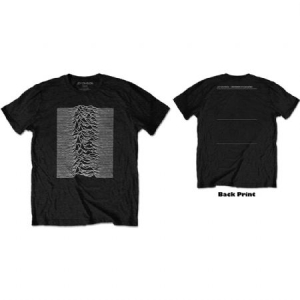 Joy Division - JOY DIVISION UNISEX TEE: UNKNOWN PLEASUR in the group MERCH /  at Bengans Skivbutik AB (3756610r)