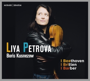 Liya Petrova - Beethoven/Britten/Barber in the group CD / Klassiskt,Övrigt at Bengans Skivbutik AB (3760921)