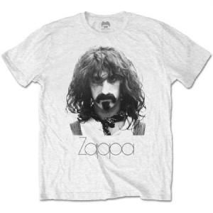 Frank Zappa - Frank Zappa Unisex Tee: Thin Logo Portrait in the group OTHER / MK Test 5 at Bengans Skivbutik AB (3804727r)