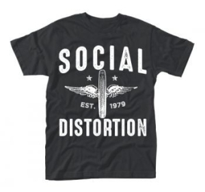 Social Distortion - T/S Winged Wheel (S) in the group OTHER / MK Test 6 at Bengans Skivbutik AB (3815419)