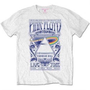 Pink Floyd - T-shirt - Carnegie Hall Poster (Retail Pack) (Kids White) (7-8 år) in the group OTHER / MK Test 6 at Bengans Skivbutik AB (3828207)