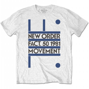 New Order -  New Order Unisex Tee: Movement (S) in the group OTHER / MK Test 6 at Bengans Skivbutik AB (3834108)