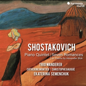 Trio Wanderer / Ekaterina Semenchuk - Shostakovich: Piano Quintet / Seven Romances in the group CD / Klassiskt,Övrigt at Bengans Skivbutik AB (3848464)