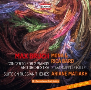 Bruch Max - Concerto For 2 Pianos & Orchestra in the group OUR PICKS / Christmas gift tip CD at Bengans Skivbutik AB (3848655)