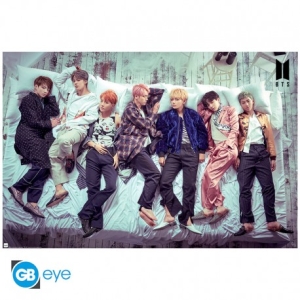 BTS - Group Bed Poster 91,5x61 in the group MERCHANDISE / Merch / K-Pop at Bengans Skivbutik AB (3870632)