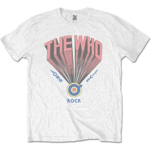 The Who - Long Live Rock Uni Wht T-Shirt in the group MERCHANDISE / T-shirt / Pop-Rock at Bengans Skivbutik AB (3881431r)