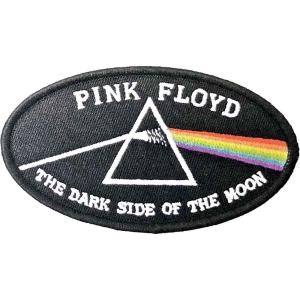 Pink Floyd - Dsotm Oval Woven Patch in the group MERCHANDISE at Bengans Skivbutik AB (3882206)