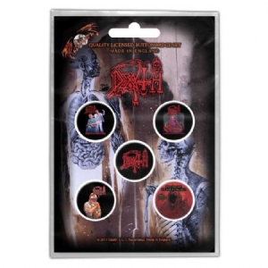 Death - BUTTON BADGE PACK: ALBUMS (RETAIL PACK) in the group OTHER / MK Test 7 at Bengans Skivbutik AB (3882362)