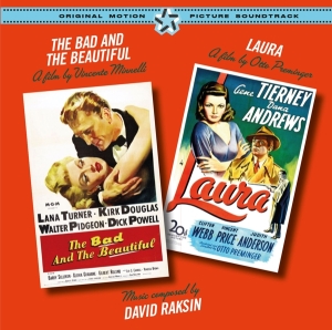 Raksin David - Bad And The Beautiful & Laura in the group CD / Film-Musikal at Bengans Skivbutik AB (3920715)