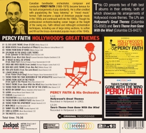 Percy & His Orchestra Faith - Hollywood Great Themes/ Tara's Theme From.. in the group CD / Film-Musikal at Bengans Skivbutik AB (3922592)