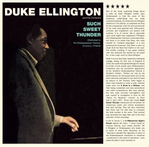 Duke Ellington - Such Sweet Thunder in the group CD / Jazz at Bengans Skivbutik AB (3924149)