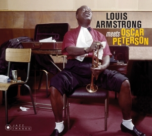 Louis & His All Sta Armstrong - Meets Oscar Peterson in the group Minishops / Louis Armstrong at Bengans Skivbutik AB (3925477)