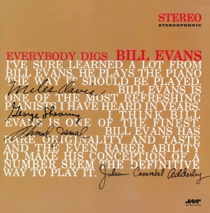 Bill Evans - Everybody Digs Bill Evans in the group VINYL / Jazz at Bengans Skivbutik AB (3932403)