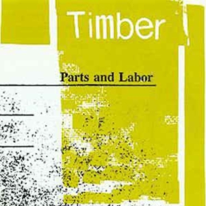 Timber - Parts And Labor in the group CD / Jazz at Bengans Skivbutik AB (3933202)