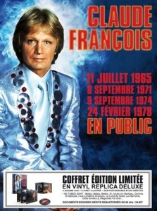 Claude François - Box- En Public 1965-1971-1974-1978 in the group CD / Pop-Rock at Bengans Skivbutik AB (3935495)