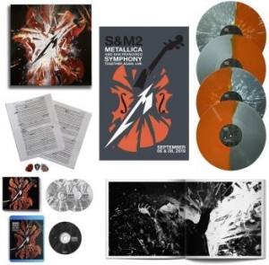 Metallica - S&M2 (Ltd Dlx 4Lp Color/Br/2Cd) in the group VINYL / Hårdrock/ Heavy metal at Bengans Skivbutik AB (3939577)