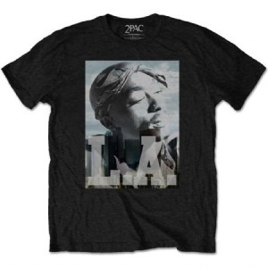 2Pac - Tupac Unisex Tee : LA Skyline in the group OTHER / MK Test 5 at Bengans Skivbutik AB (3941439r)