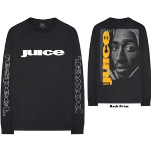 2 Pac -  Unisex Long Sleeved Tee: Respect (Back & Arm Print) (XL) in the group OTHER / MK Test 6 at Bengans Skivbutik AB (3943236)