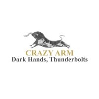 Crazy Arm - Dark Hands Thunderbolts (White Viny in the group VINYL / Pop-Rock at Bengans Skivbutik AB (3948692)