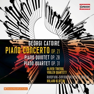 Catoire Georgi - Piano Concerto, Op. 21 Piano Quint in the group OUR PICKS / Christmas gift tip CD at Bengans Skivbutik AB (3949063)