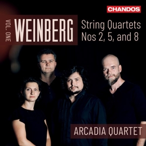 Weinberg Mieczyslaw - String Quartets, Vol.1 - Nos. 2, 5, in the group OUR PICKS / Christmas gift tip CD at Bengans Skivbutik AB (3949106)