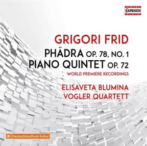 Frid Grigori - Phädra, Op. 78 No. 1 Piano Quintet in the group OUR PICKS / Christmas gift tip CD at Bengans Skivbutik AB (3965564)