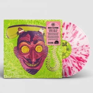 Frankie And The Witch Fingers - Brain Telephone (Red Splatter Vinyl in the group VINYL / Rock at Bengans Skivbutik AB (3975823)