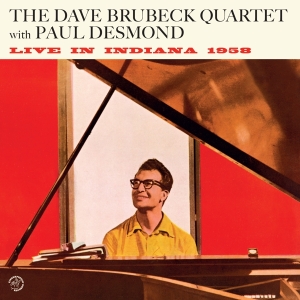 Brubeck Dave Quartet The - Live In Indiana 1958 in the group VINYL / Jazz at Bengans Skivbutik AB (3984654)