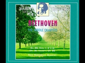 Beethoven Ludwig Van - Middle Quartets in the group Externt_Lager /  at Bengans Skivbutik AB (3994452)