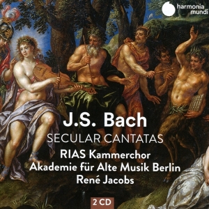 Rias Kammerchor / Rene Jacobs / Akademie Für Alte Musik Berlin - Bach: Secular Cantatas in the group CD / Klassiskt,Övrigt at Bengans Skivbutik AB (3995056)