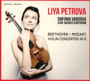 Liya Petrova - Beethoven Mozart Violin Concertos In D in the group CD / Klassiskt,Övrigt at Bengans Skivbutik AB (3995326)