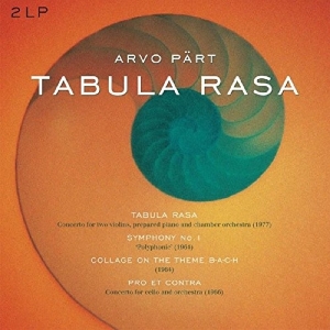 A. Part - Tabula Rasa/Symphony 1/Collage On A Theme B-A-C-H/Pro Et Contra in the group OUR PICKS /  Christmas gift tip Vinyl at Bengans Skivbutik AB (3995485)