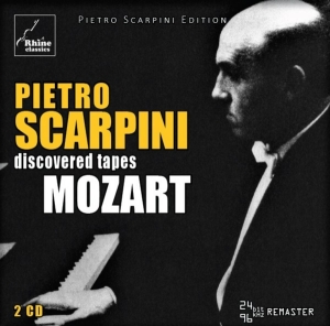 Pietro Scarpini - Discovered Tapes Mozart in the group CD / Klassiskt,Övrigt at Bengans Skivbutik AB (3995947)