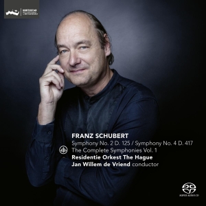 Residentie Orkest The Hague - Schubert: Complete Symphonies Vol.1: Symphony No.2 & No.4 in the group CD / Klassiskt,Övrigt at Bengans Skivbutik AB (4001162)