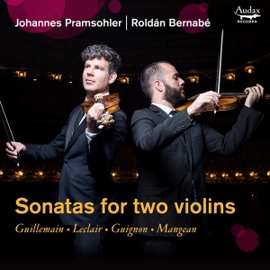 Johannes Pramsohler - Sonatas For Two Violins in the group CD / Klassiskt,Övrigt at Bengans Skivbutik AB (4011013)