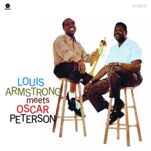 Louis & His All Sta Armstrong - Meets Oscar Peterson in the group Minishops / Louis Armstrong at Bengans Skivbutik AB (4013362)