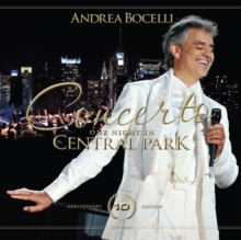 Andrea Bocelli - Concerto: One Night In Central Park in the group OTHER / -Start CD at Bengans Skivbutik AB (4041107)