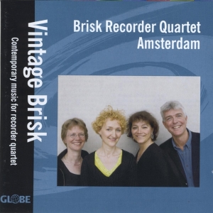 Brisk Recorder Quartet - Vintage Brisk in the group CD / Klassiskt,Övrigt at Bengans Skivbutik AB (4045424)