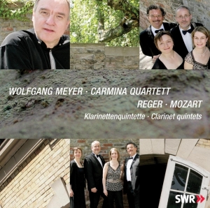 Reger - Clarinet Quintets in the group CD / Klassiskt,Övrigt at Bengans Skivbutik AB (4045447)