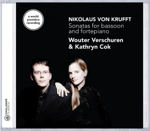 N. Von Krufft - Sonatas For Bassoon And Pianoforte in the group CD / Klassiskt,Övrigt at Bengans Skivbutik AB (4045694)