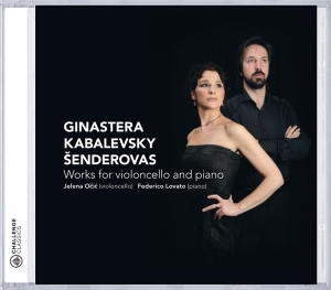 Ginastera - Works For Violoncello & Piano in the group CD / Klassiskt,Övrigt at Bengans Skivbutik AB (4045881)