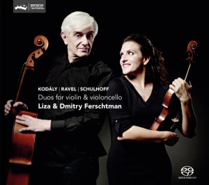 Ferschtman Liza & Dmitry - Duos For Violin & Violoncello in the group CD / Klassiskt,Övrigt at Bengans Skivbutik AB (4046179)