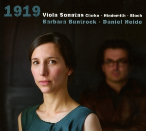 Barbara Buntrock - Clarke - Hindemith - Bloch:  '1919 ' in the group CD / Klassiskt,Övrigt at Bengans Skivbutik AB (4046579)