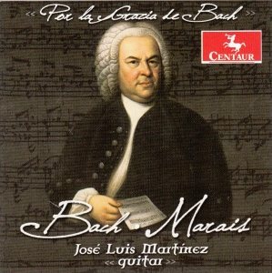 Jose Luis Martinez - Por La Gracia De Bach in the group CD / Klassiskt,Övrigt at Bengans Skivbutik AB (4047427)